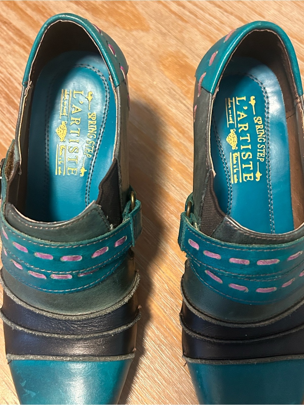 Spring Step Vintage Wondrous Artisan Ankle Boots - Picture 8 of 13
